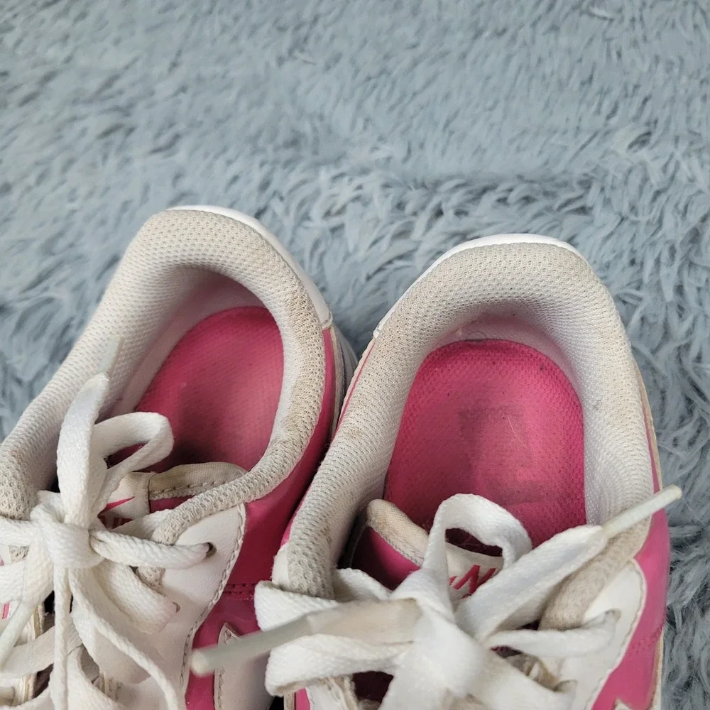 Nike Shoes Girls 5Y Air Force 1 Low LE Pink White Valentines Low Top Lace‎ Up